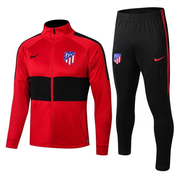 Chandal Niños Atlético Madrid 2019/20 Negro Rojo Azul